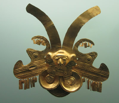 gold mask